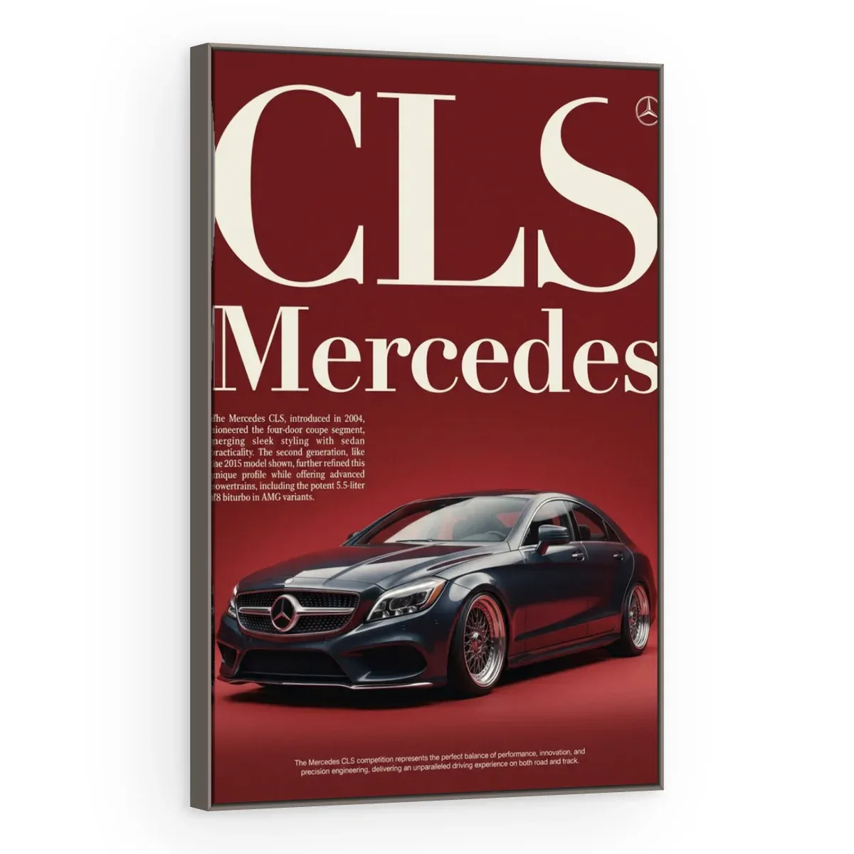 Quadro Decorativo Canvas Mercedes CLS - CR0011