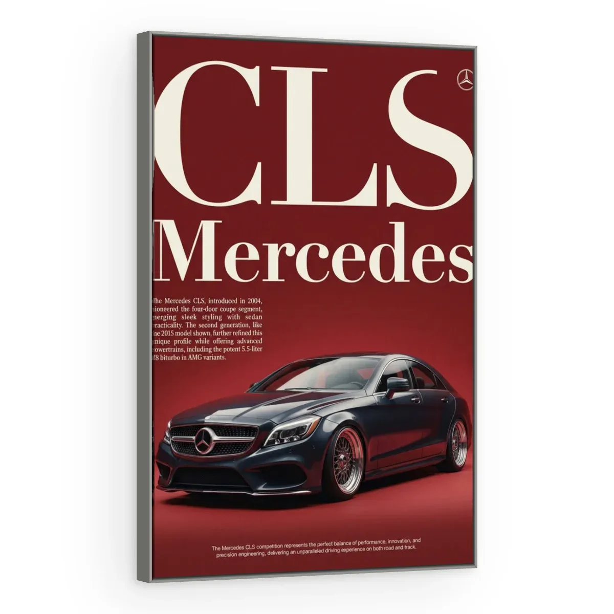 Quadro Decorativo Canvas Mercedes CLS - CR0011