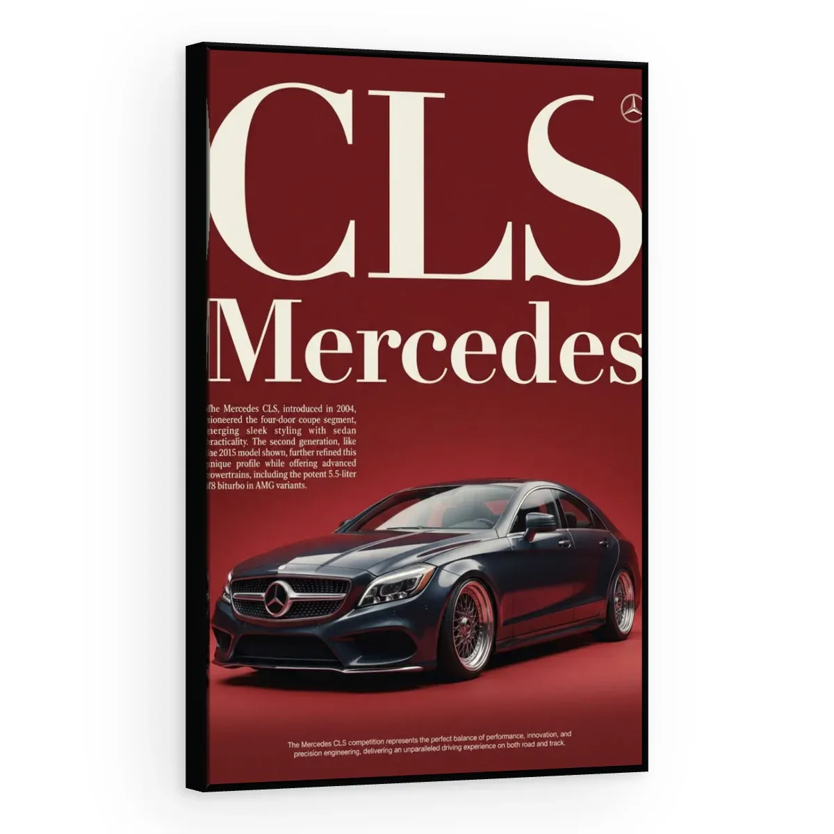 Quadro Decorativo Canvas Mercedes CLS - CR0011