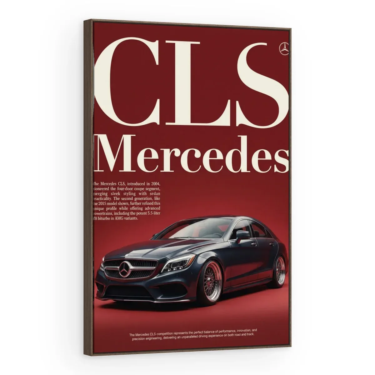 Quadro Decorativo Canvas Mercedes CLS - CR0011