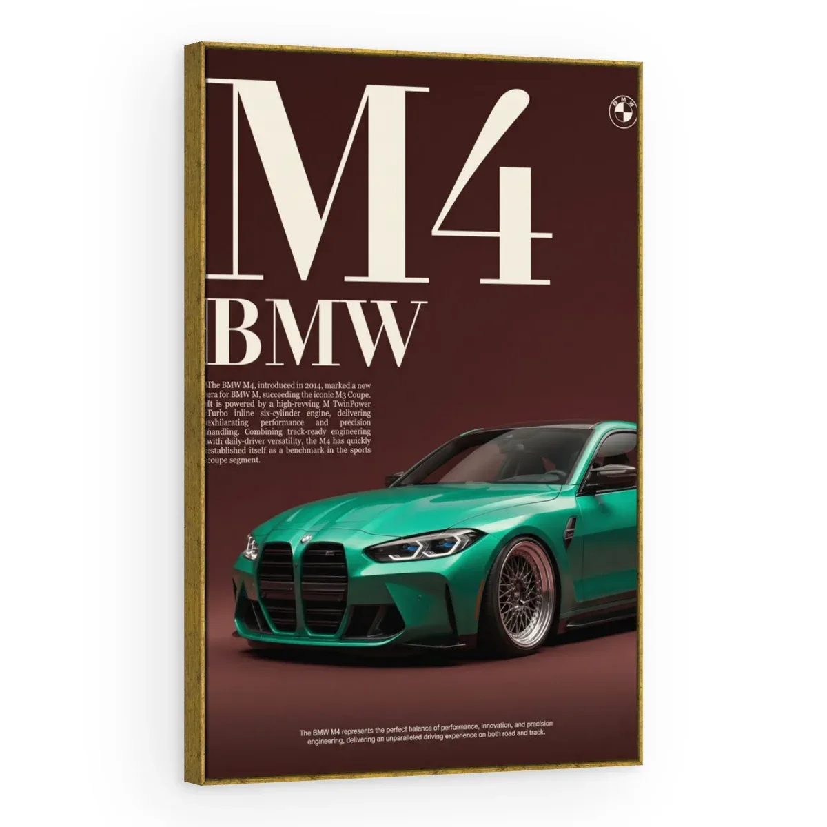 Quadro Decorativo Canvas BMW M4 - CR0013