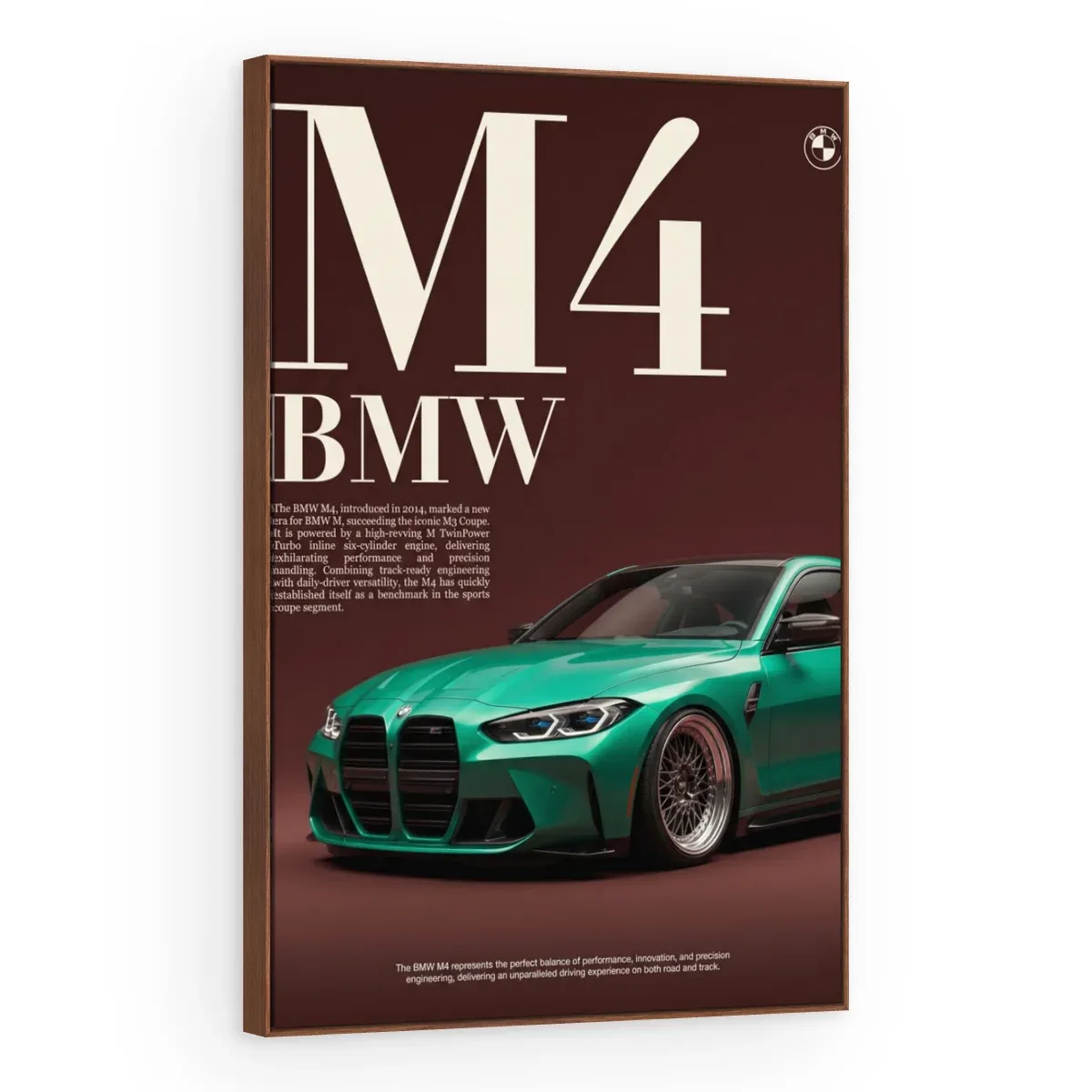 Quadro Decorativo Canvas BMW M4 - CR0013