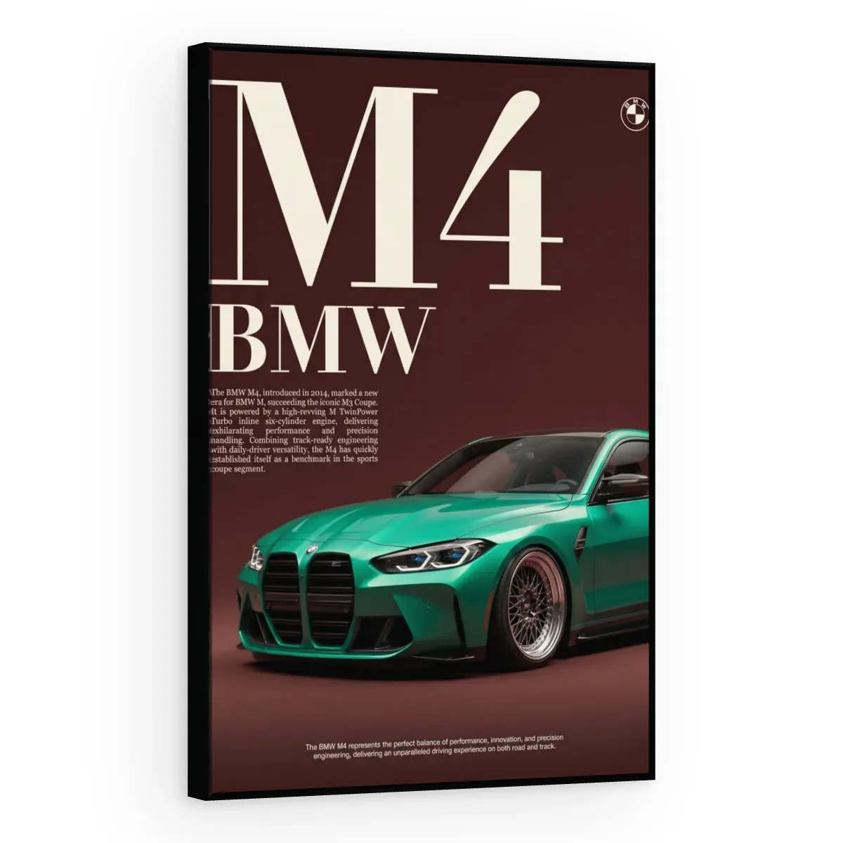 Quadro Decorativo Canvas BMW M4 - CR0013