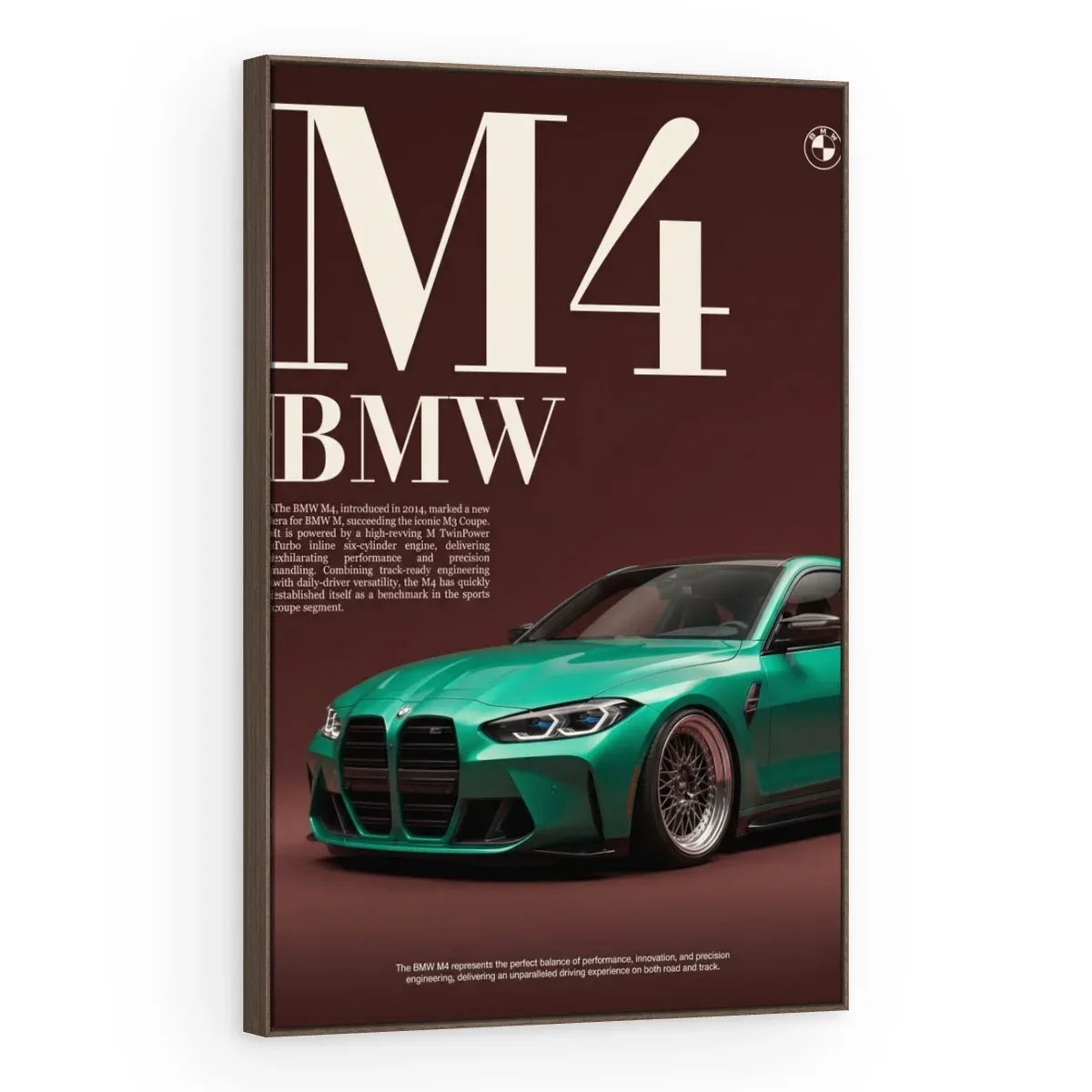 Quadro Decorativo Canvas BMW M4 - CR0013