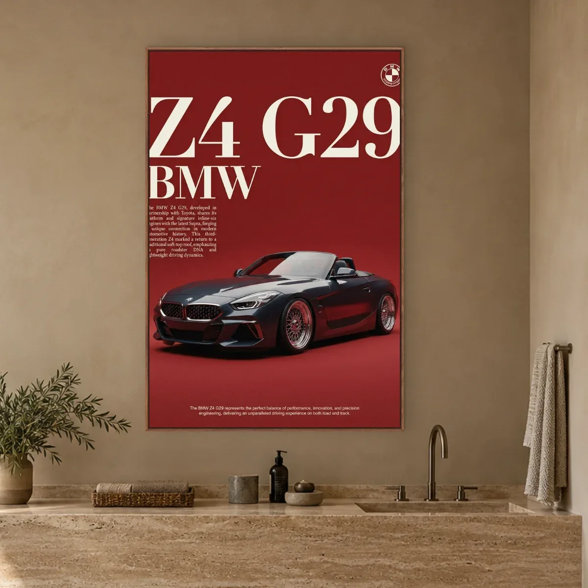 Quadro Decorativo Canvas BMW Z4 - CR0016