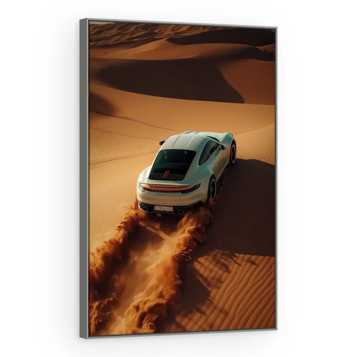 Quadro Decorativo Canvas Porsche Dunas - CR0020
