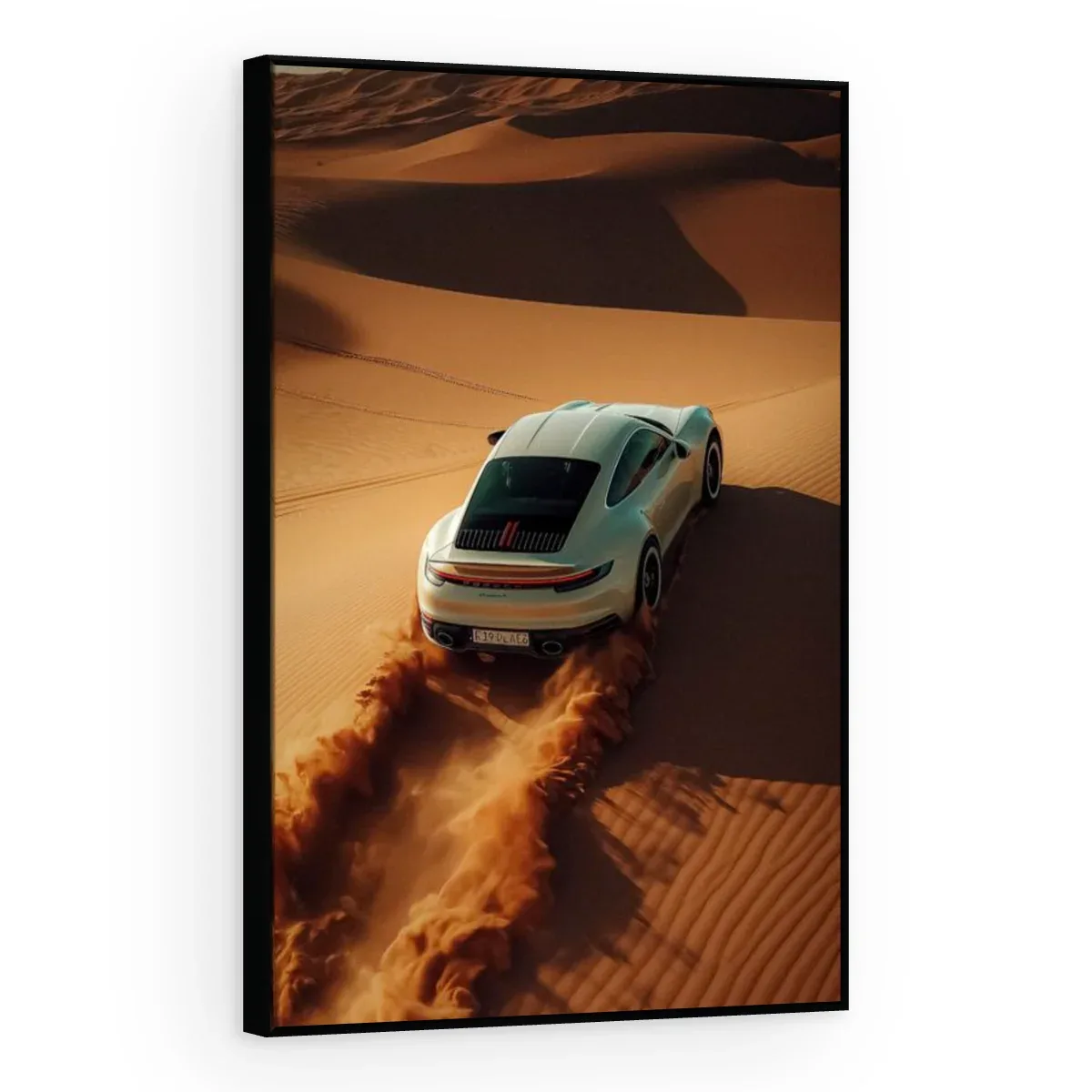 Quadro Decorativo Canvas Porsche Dunas - CR0020