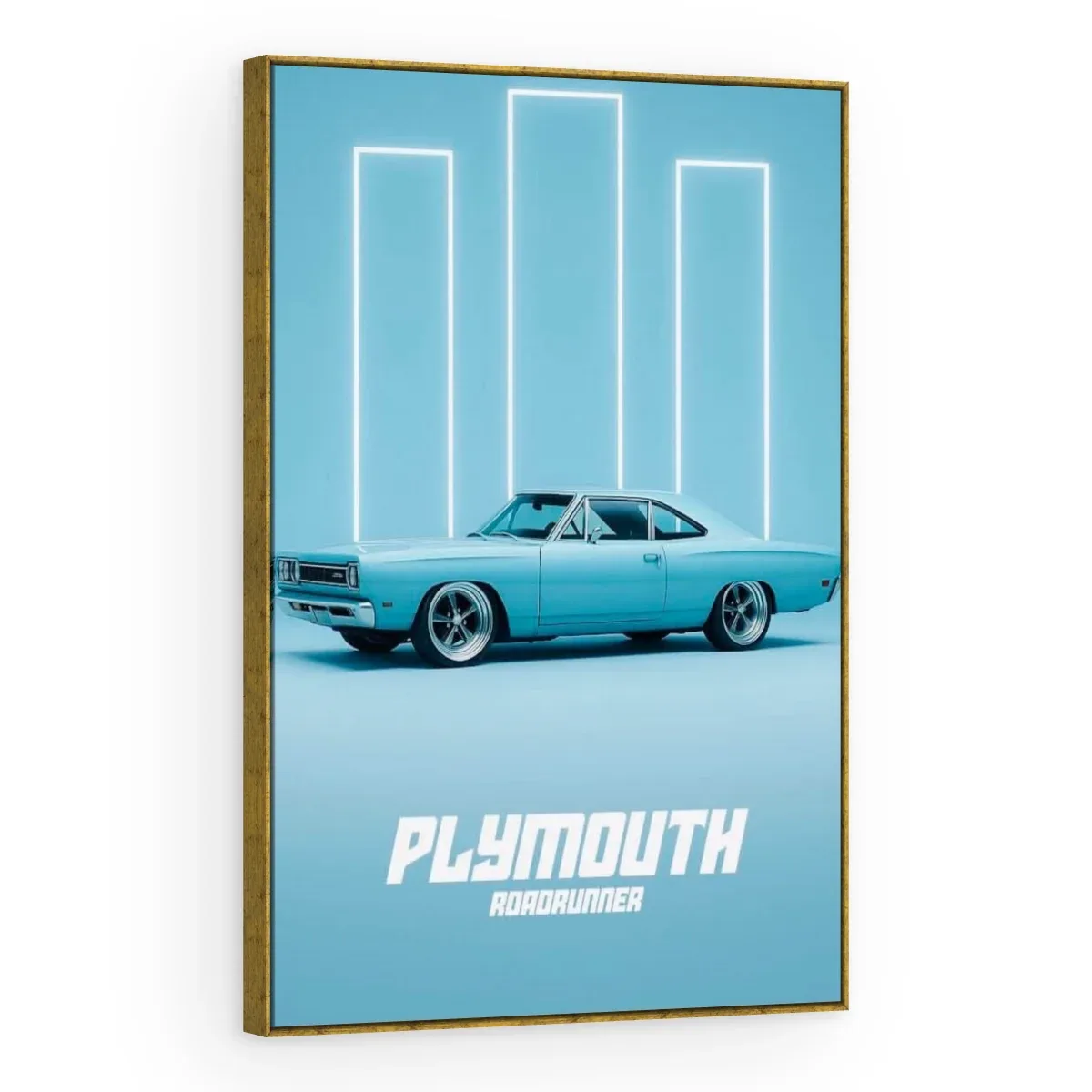 Quadro Decorativo Canvas Plymouth Roadrunner - CR0022