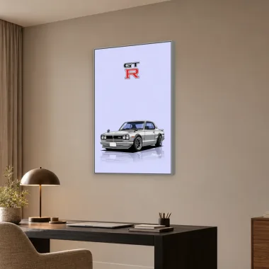 Quadro Decorativo Canvas Skyline Hakosuka - CR0024