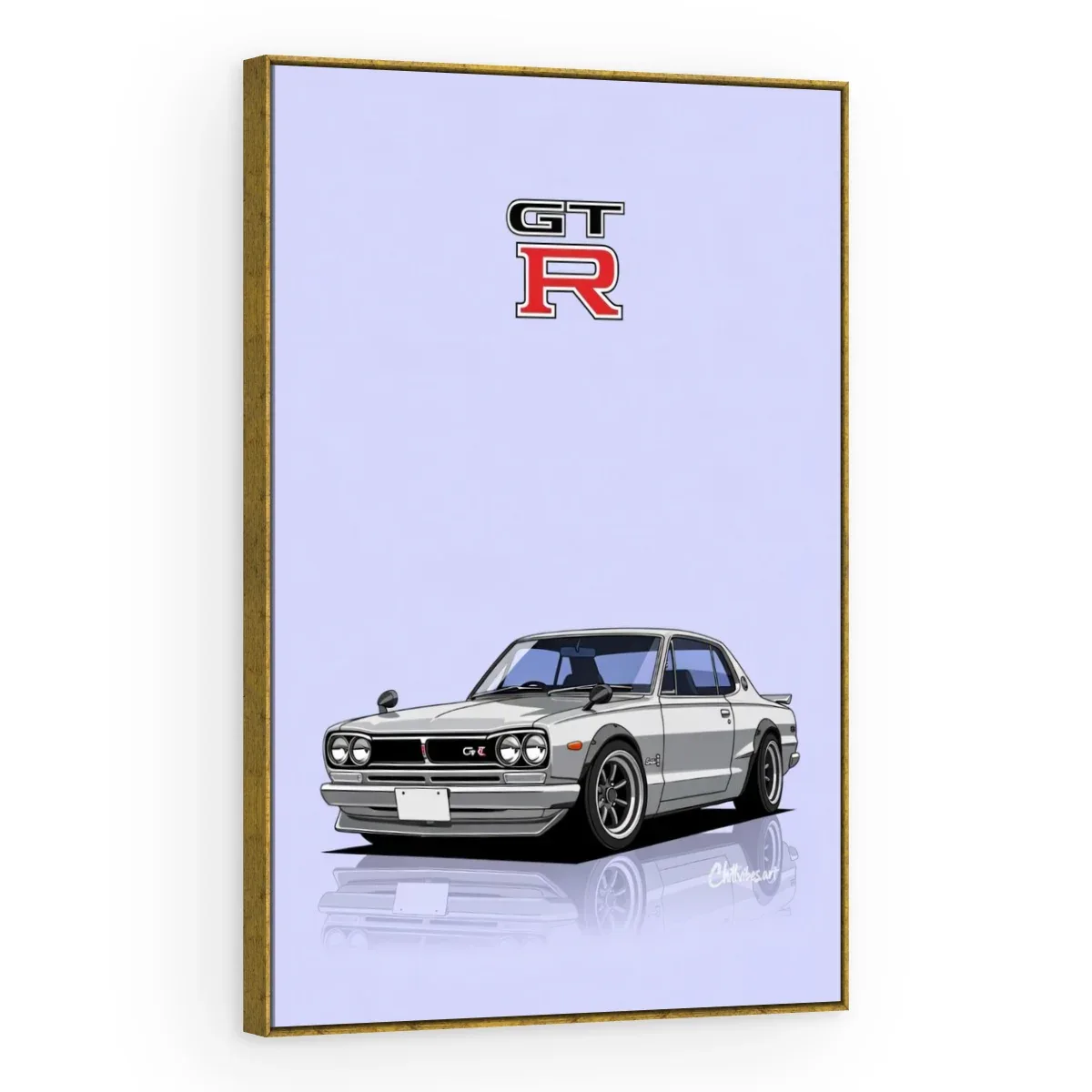 Quadro Decorativo Canvas Skyline Hakosuka - CR0024