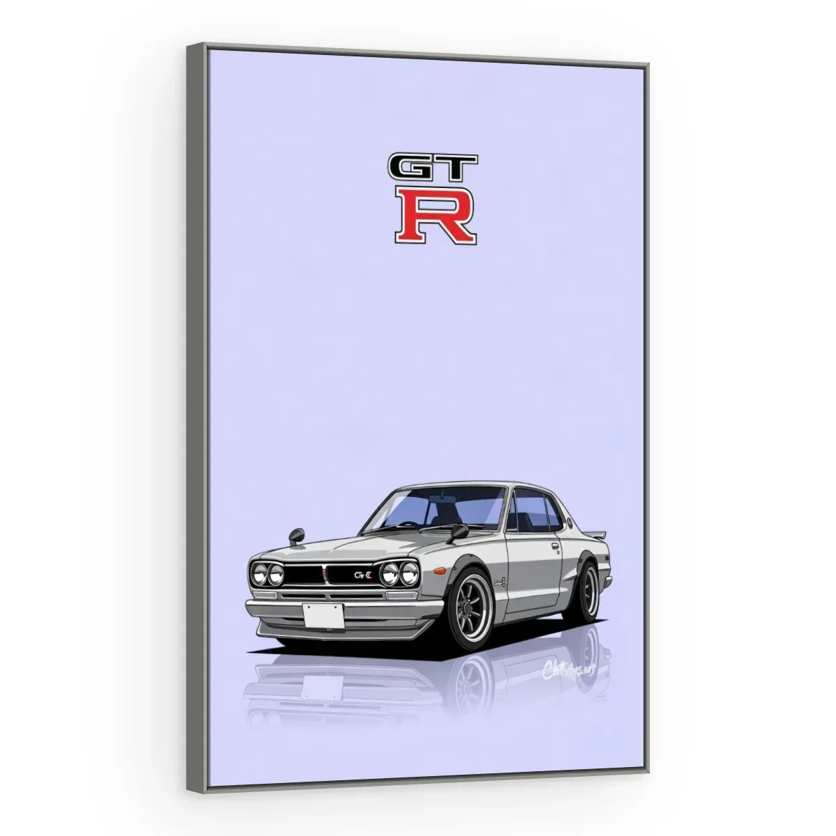 Quadro Decorativo Canvas Skyline Hakosuka - CR0024