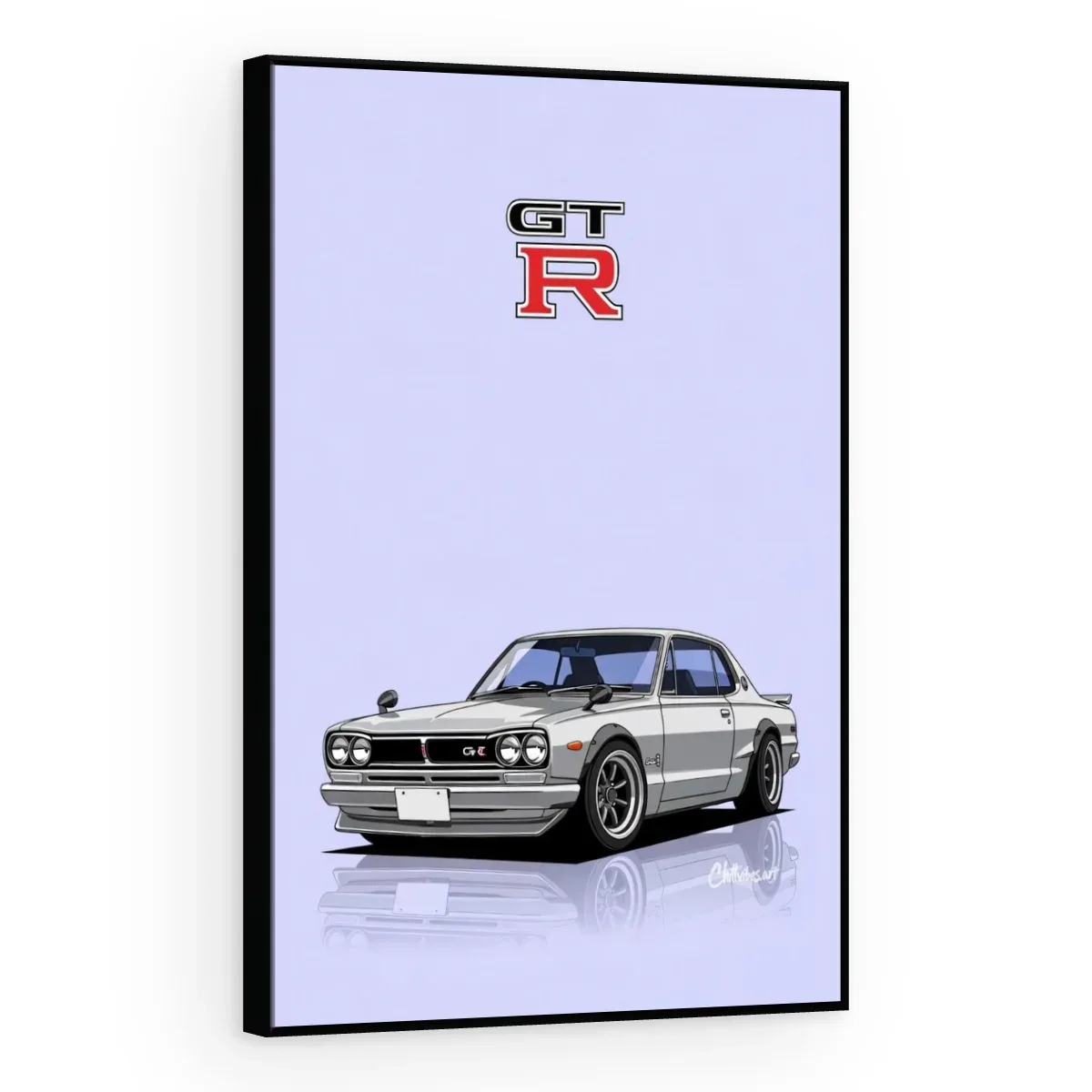 Quadro Decorativo Canvas Skyline Hakosuka - CR0024