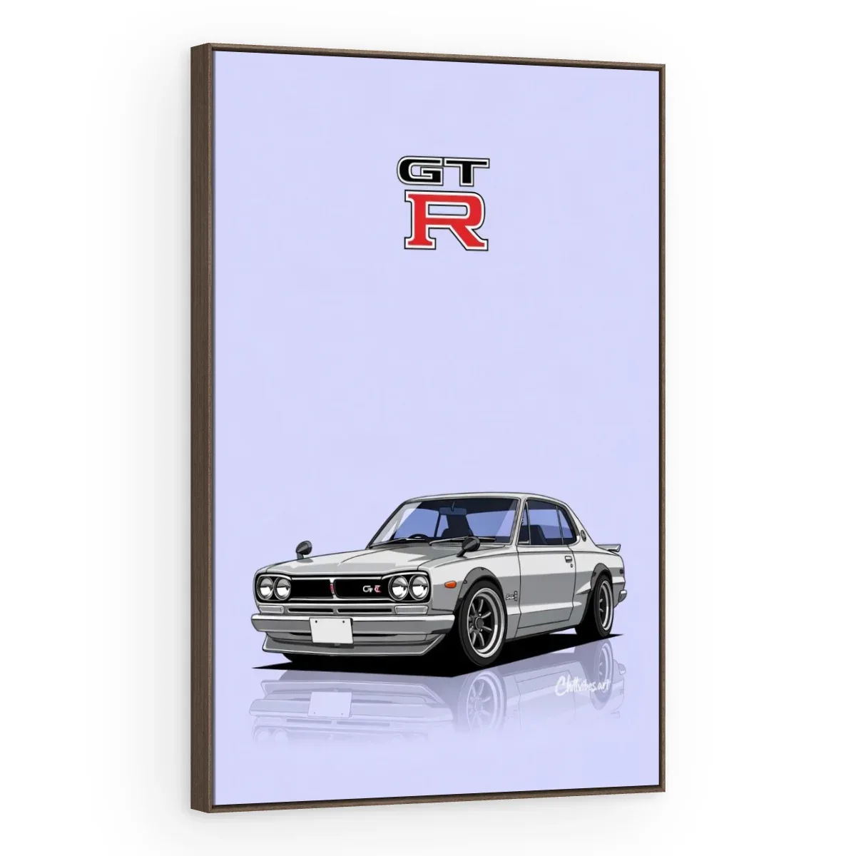 Quadro Decorativo Canvas Skyline Hakosuka - CR0024
