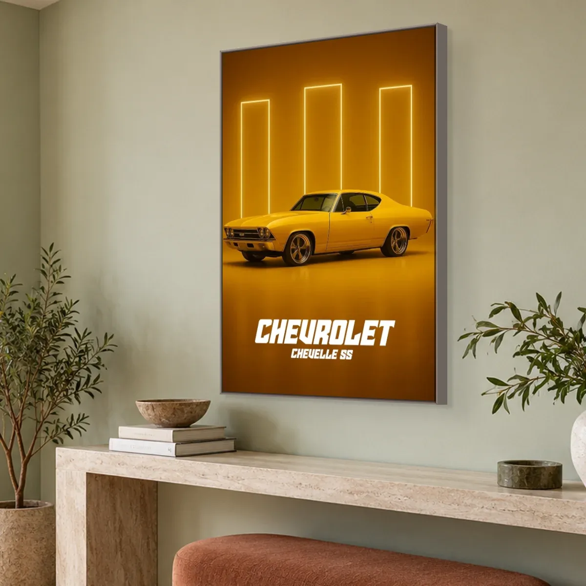 Quadro Decorativo Canvas Chevelle SS - CR0029