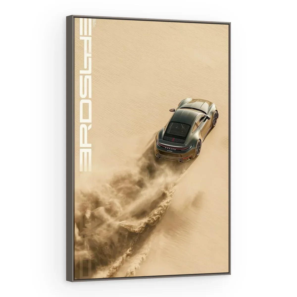 Quadro Decorativo Canvas Porsche Deserto - CR0030