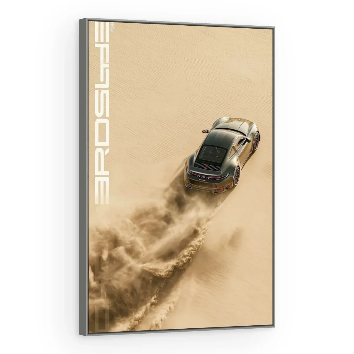 Quadro Decorativo Canvas Porsche Deserto - CR0030