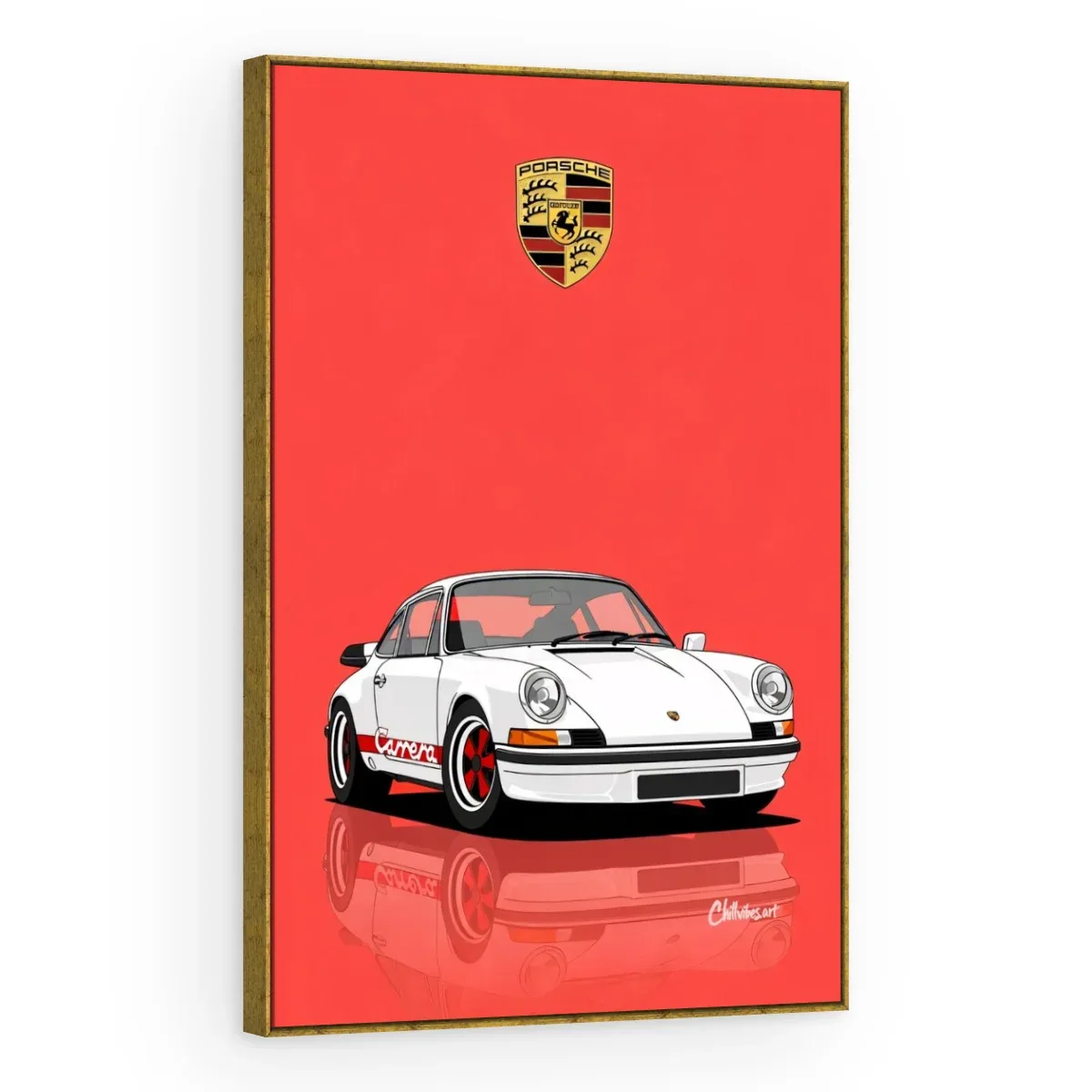 Quadro Decorativo Canvas 911 Branco - CR0031