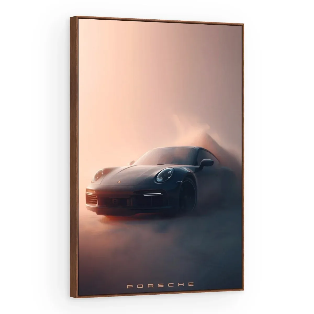 Quadro Decorativo Canvas Porsche Névoa - CR0033