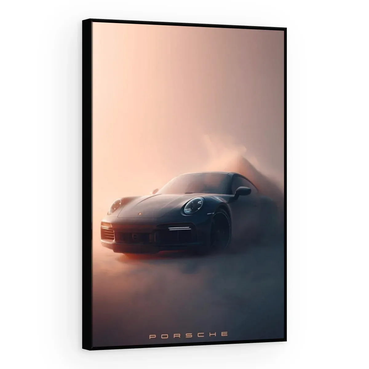 Quadro Decorativo Canvas Porsche Névoa - CR0033