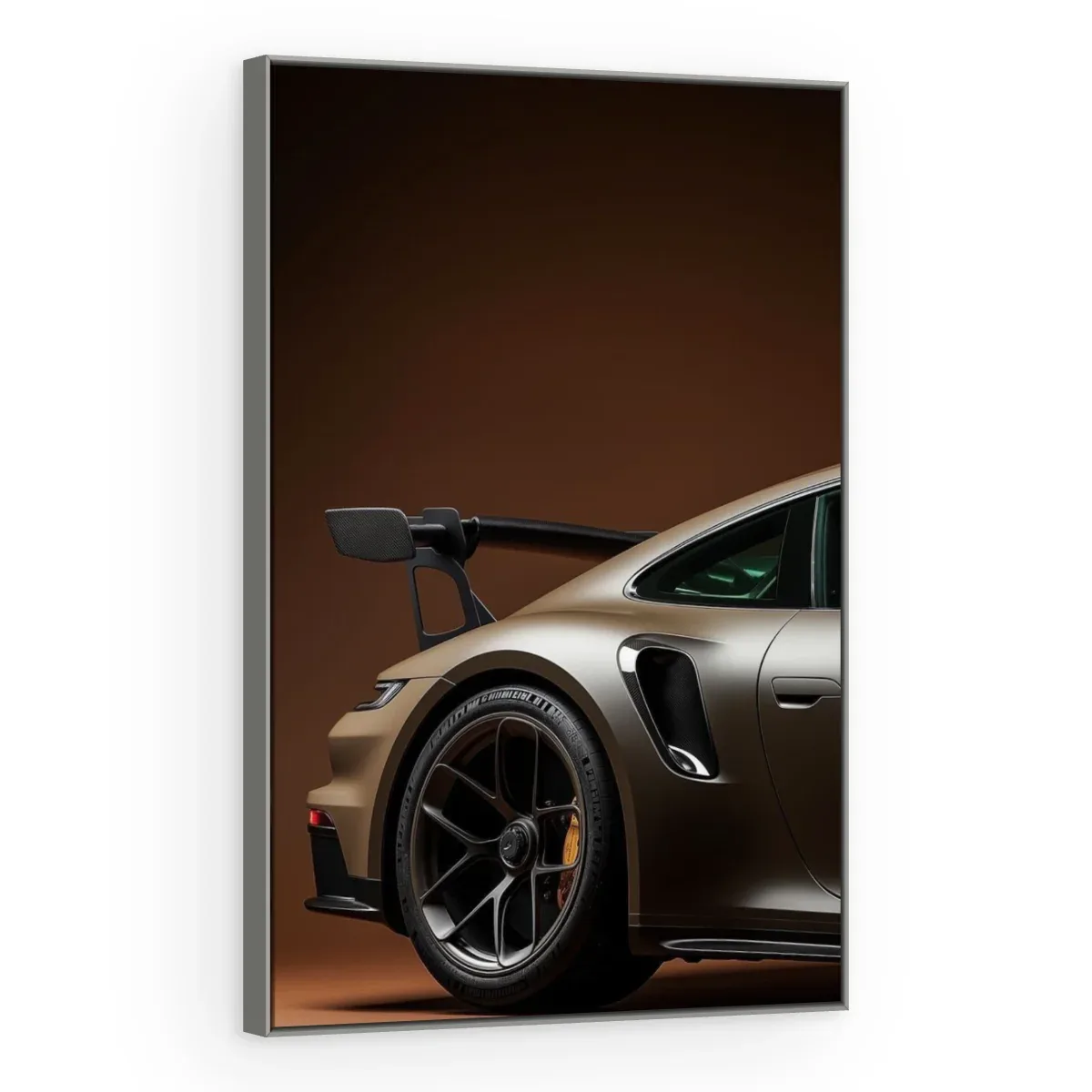 Quadro Decorativo Canvas Porsche Caramelo - CR0034