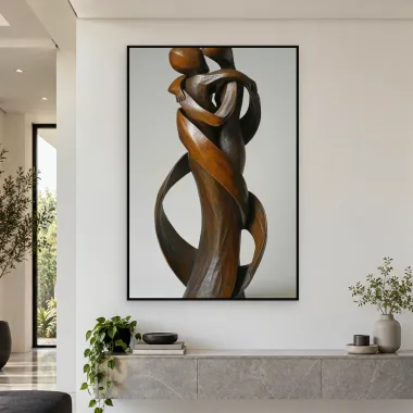 Quadro Decorativo Canvas Casal Abraçado - ES0006