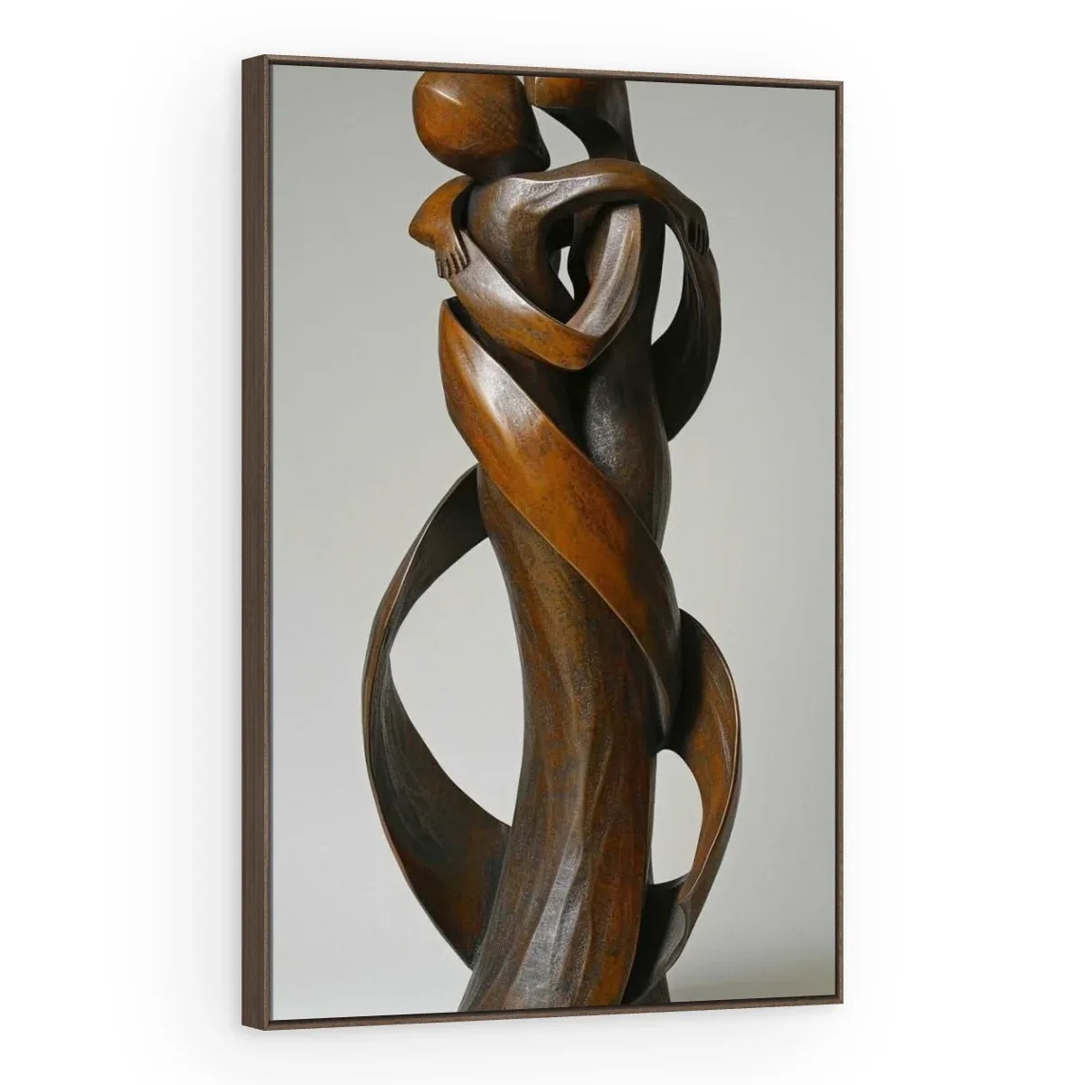 Quadro Decorativo Canvas Casal Abraçado - ES0006