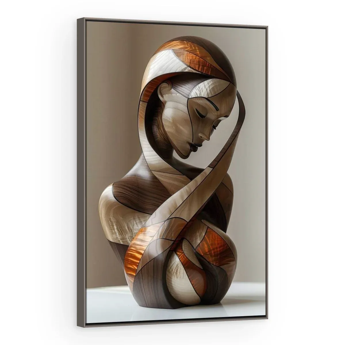 Quadro Decorativo Canvas Mulher Marchetada - ES0009