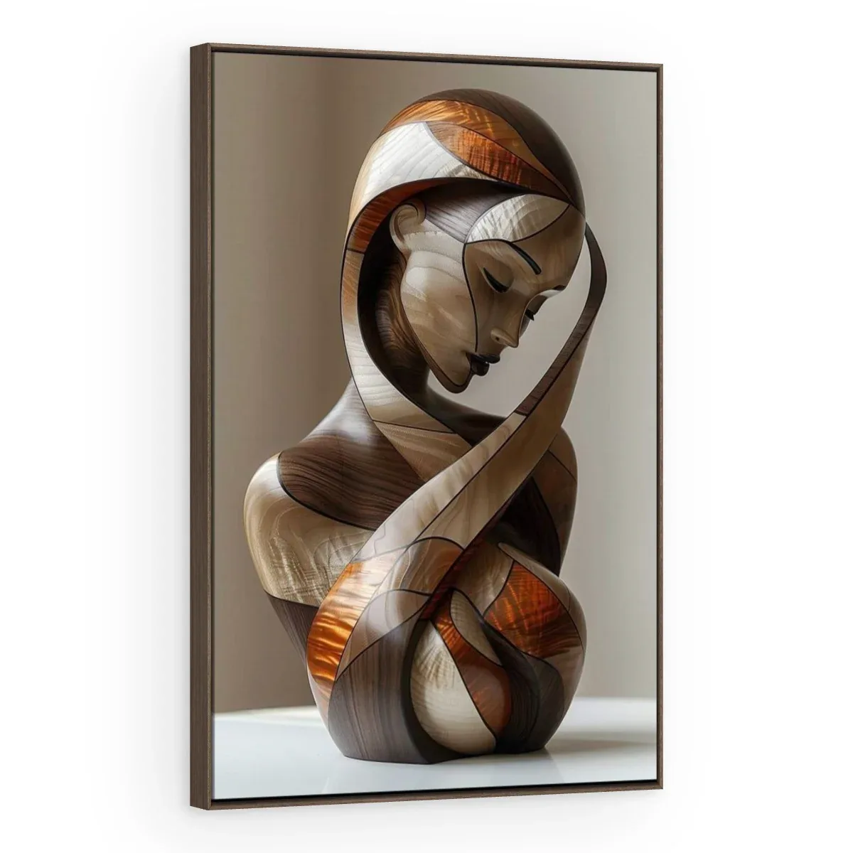 Quadro Decorativo Canvas Mulher Marchetada - ES0009