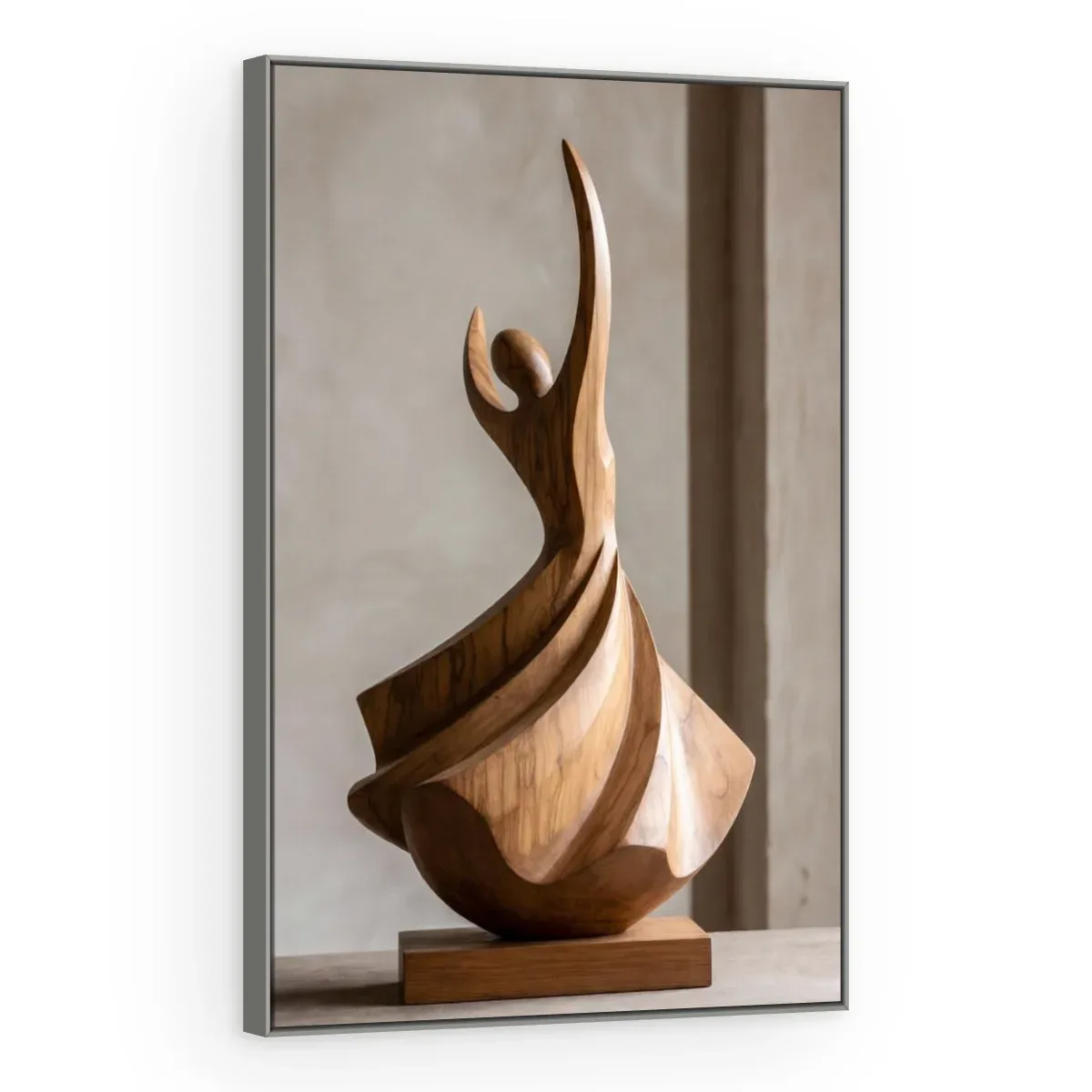 Quadro Decorativo Canvas Bailarina Madeira - ES0017