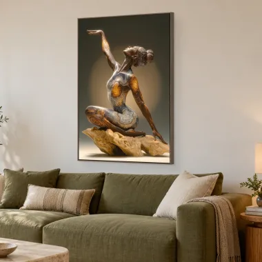 Quadro Decorativo Canvas Dançarina Rocha - ES0020