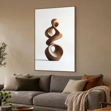Quadro Decorativo Canvas Infinito Madeira - ES0021