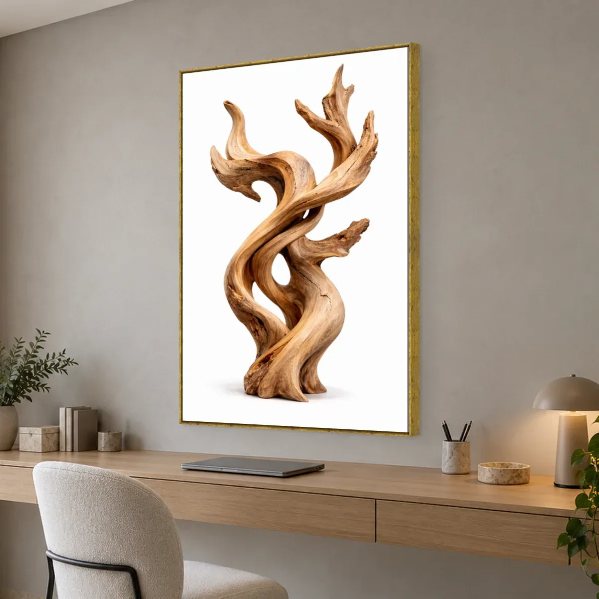 Quadro Decorativo Canvas Galhos Entrelaçados - ES0024