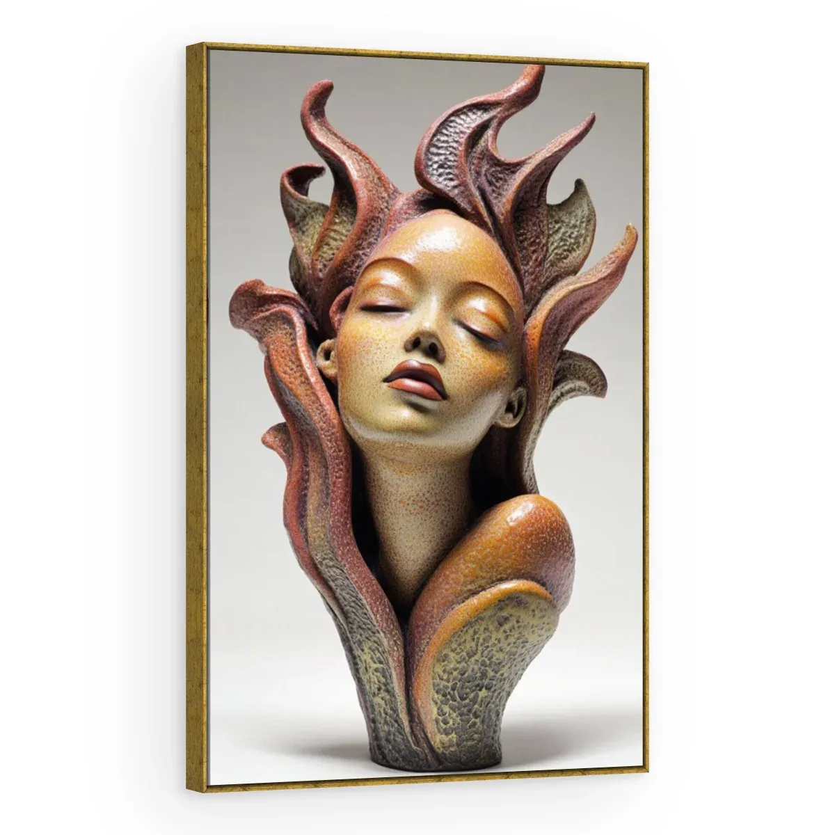 Quadro Decorativo Canvas Musa Chamas - ES0033