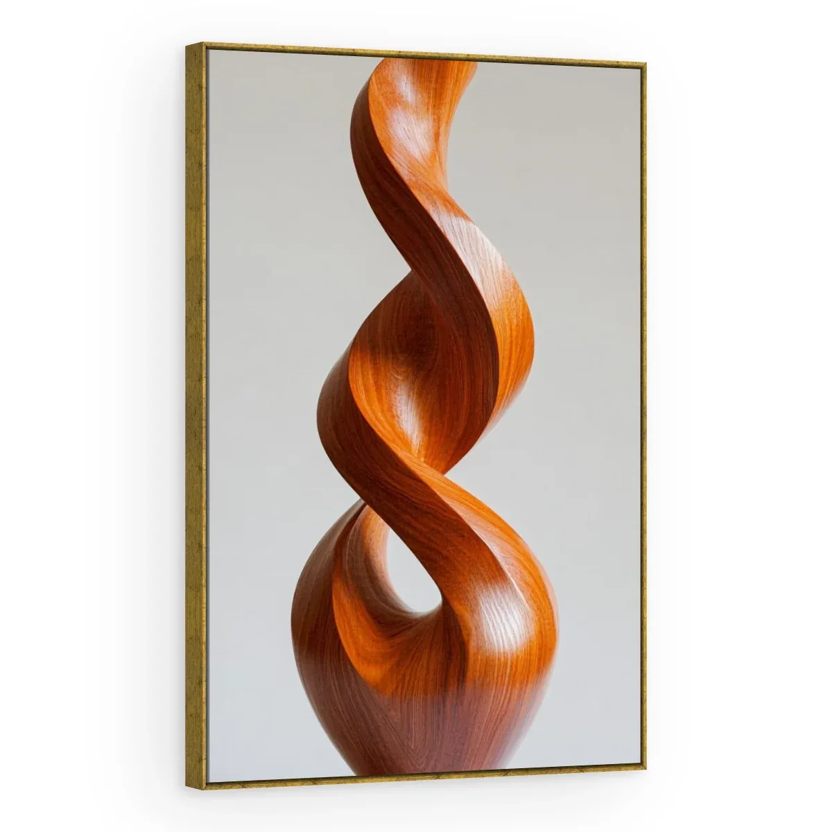 Quadro Decorativo Canvas Espiral Âmbar - ES0034
