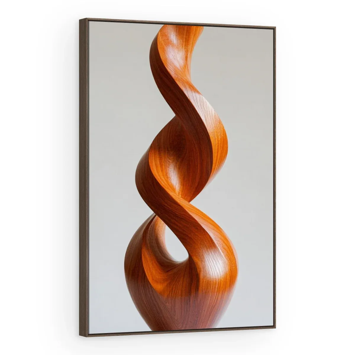 Quadro Decorativo Canvas Espiral Âmbar - ES0034