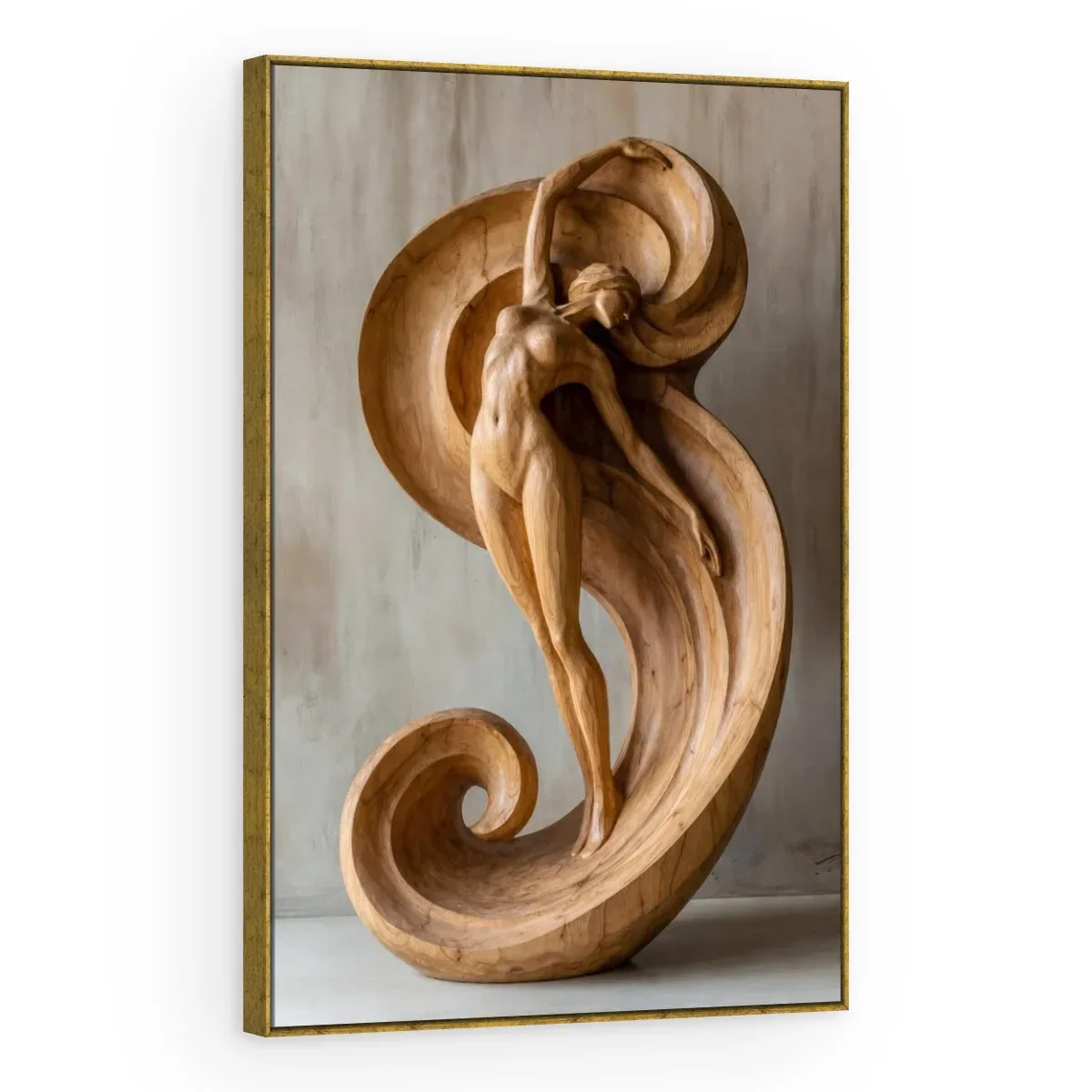 Quadro Decorativo Canvas Figura Espiral - ES0036