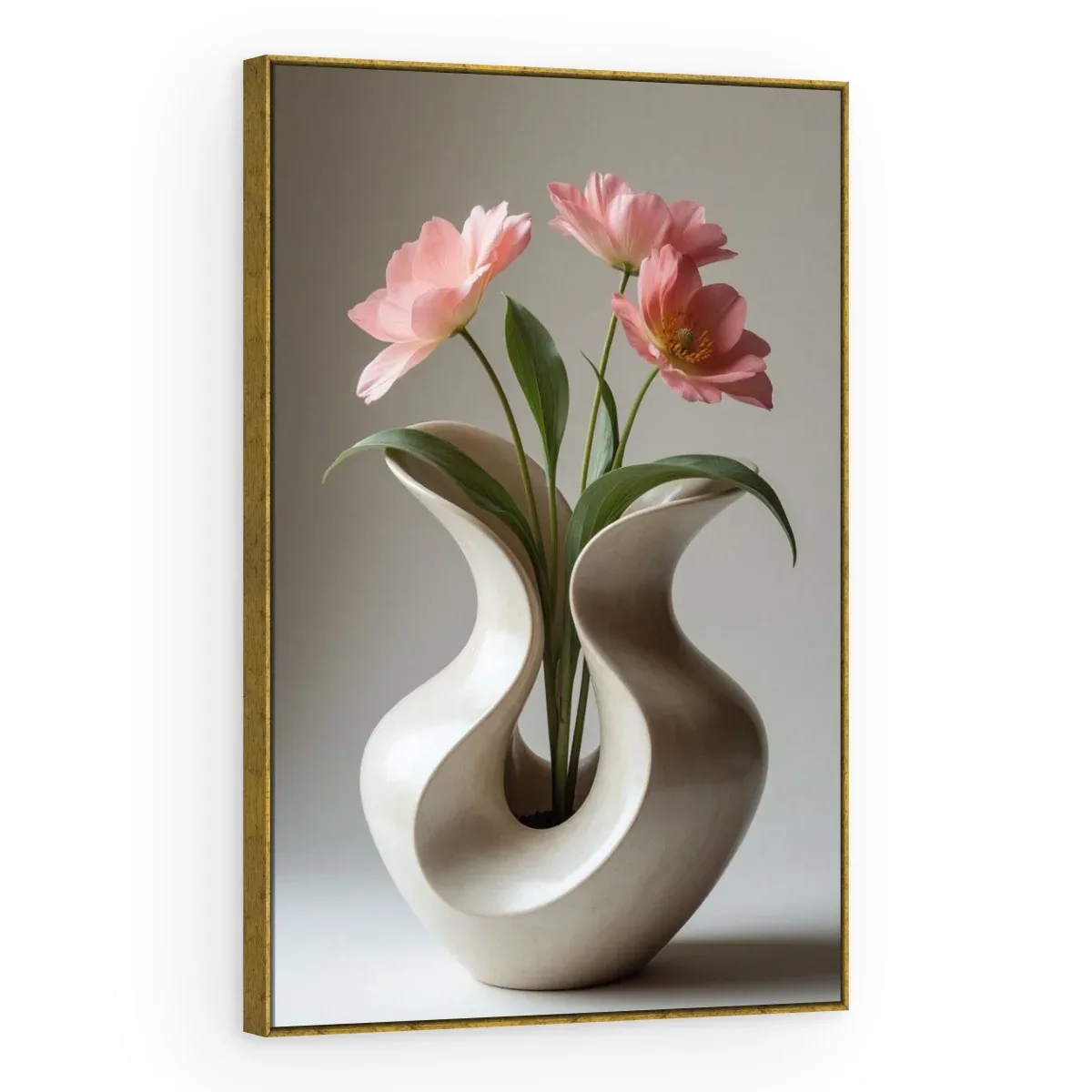 Quadro Decorativo Canvas Vaso Primavera - ES0051