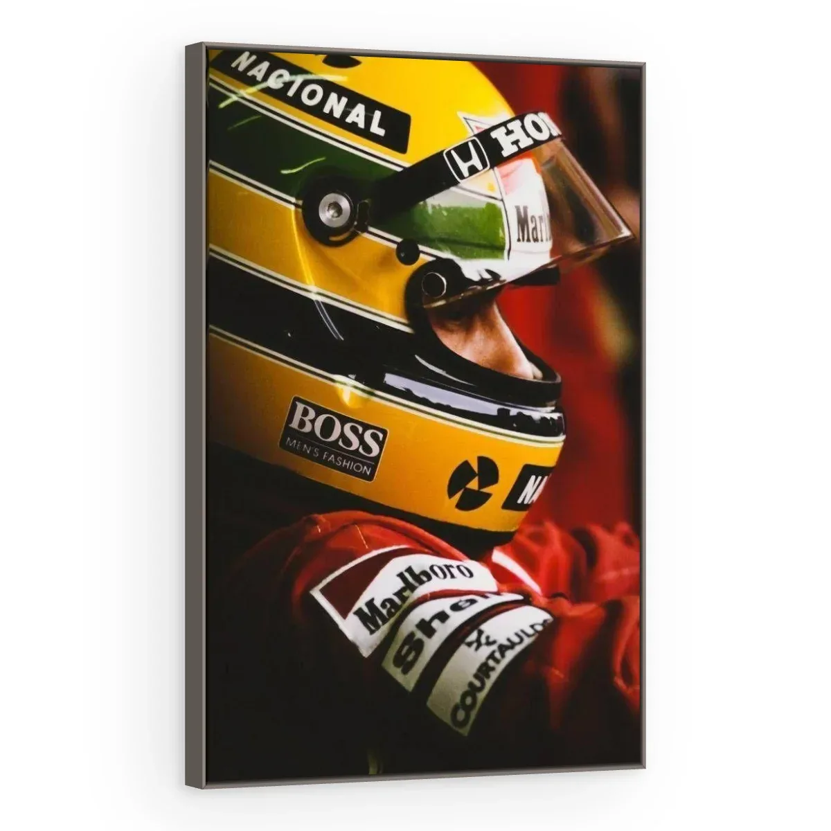 Quadro Decorativo Canvas Senna Viseira - FM0004