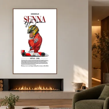 Quadro Decorativo Canvas Senna Minimalista - FM0005