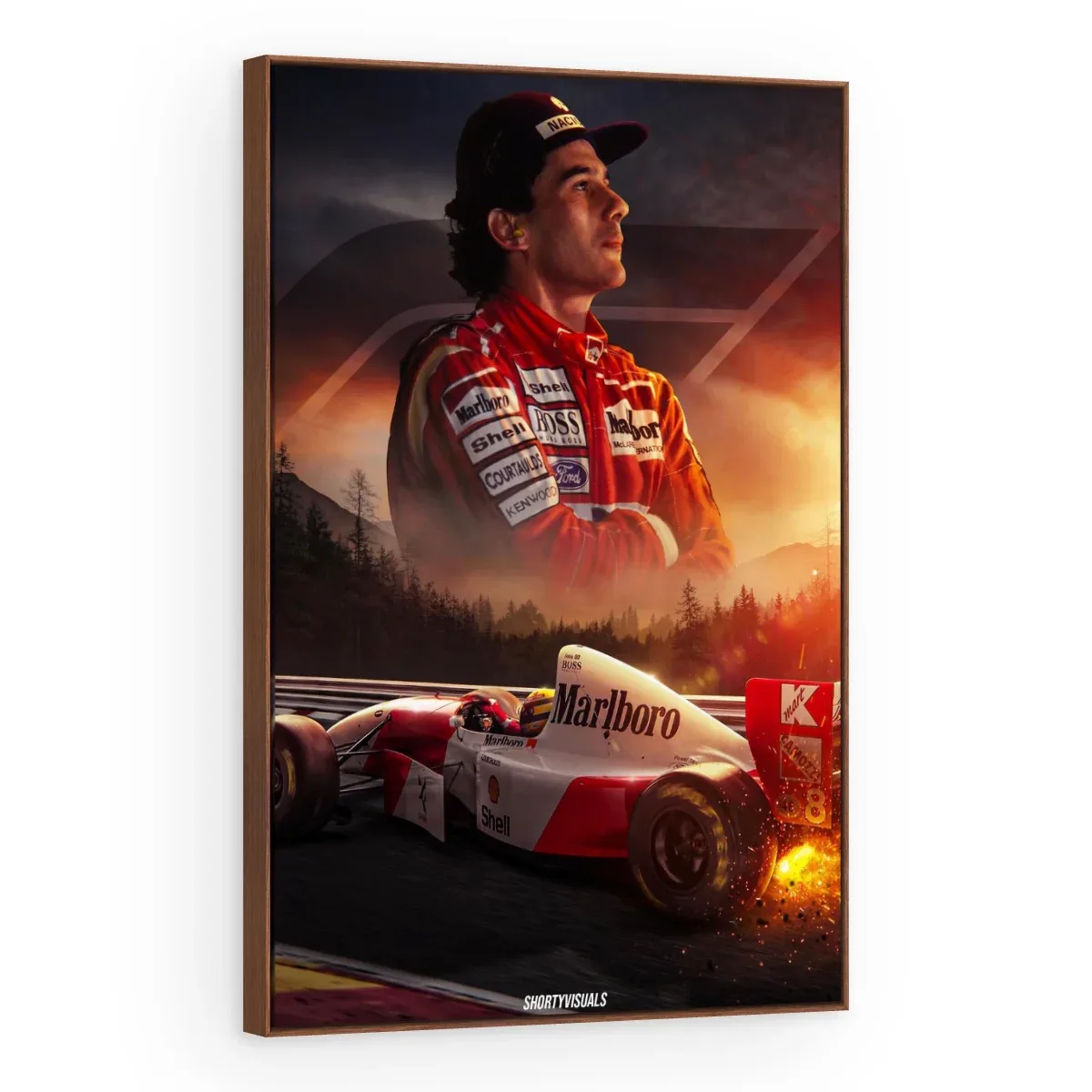 Quadro Decorativo Canvas Senna Épico - FM0007