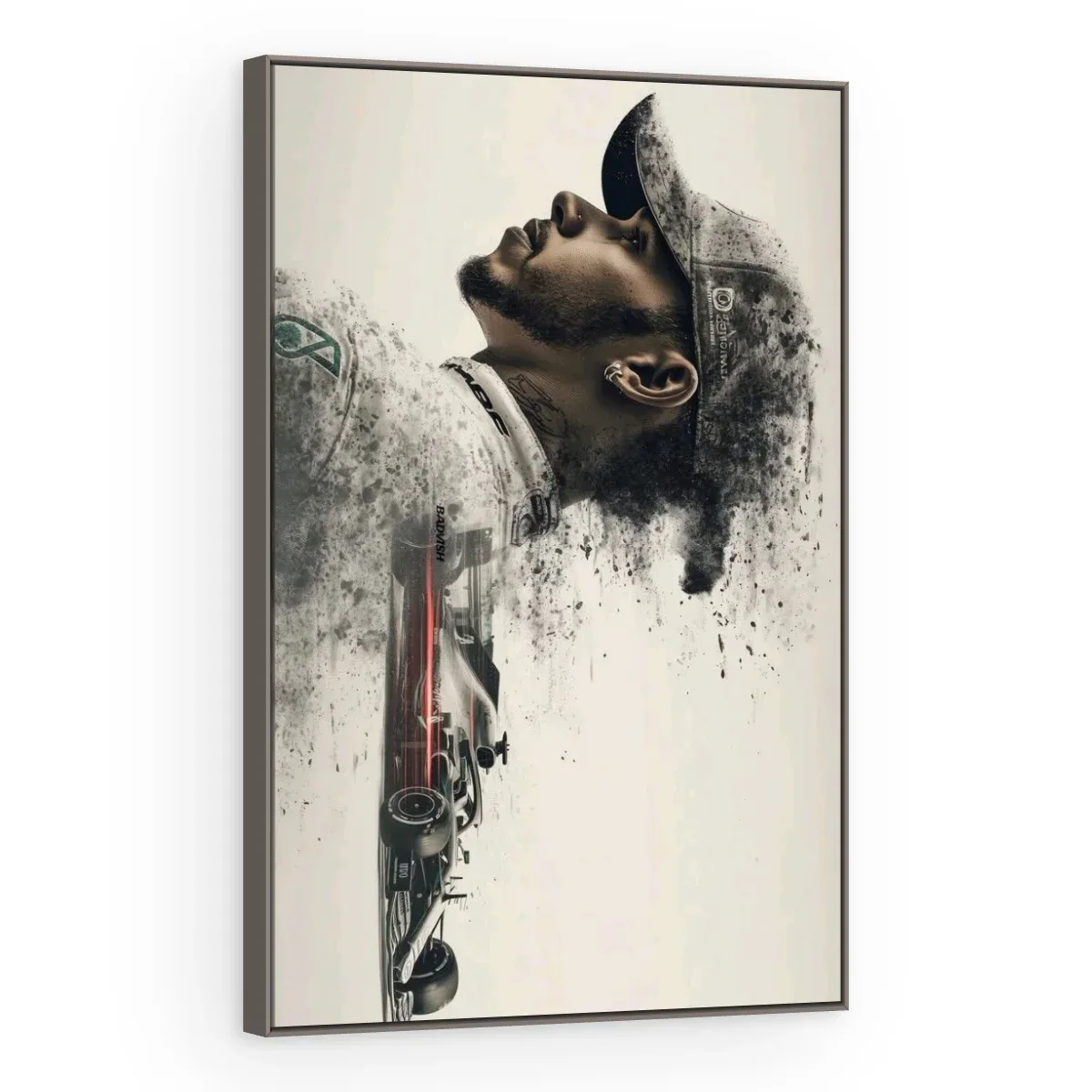 Quadro Decorativo Canvas Hamilton Artístico - FM0009