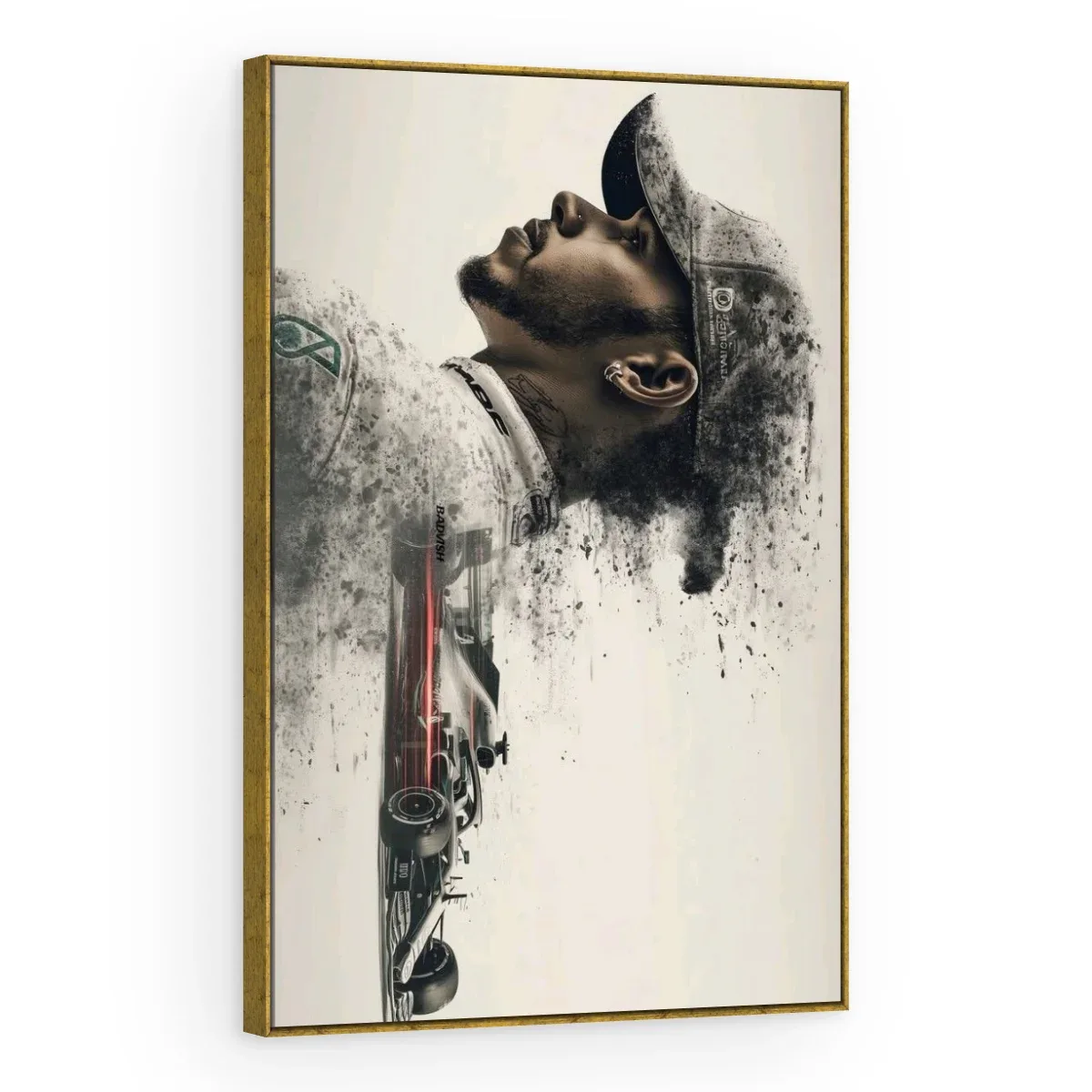 Quadro Decorativo Canvas Hamilton Artístico - FM0009