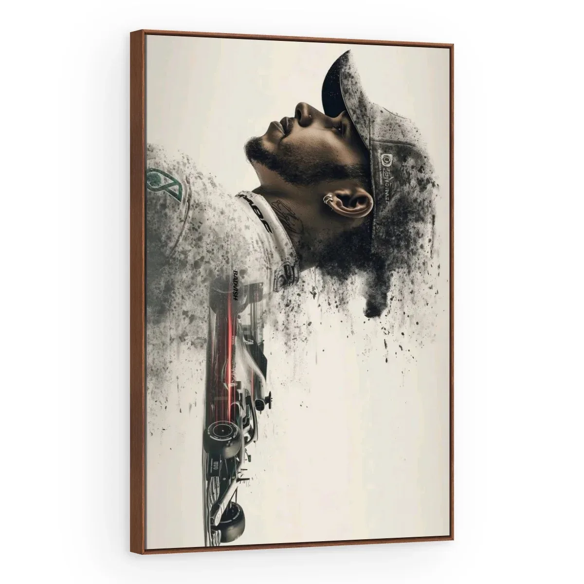 Quadro Decorativo Canvas Hamilton Artístico - FM0009