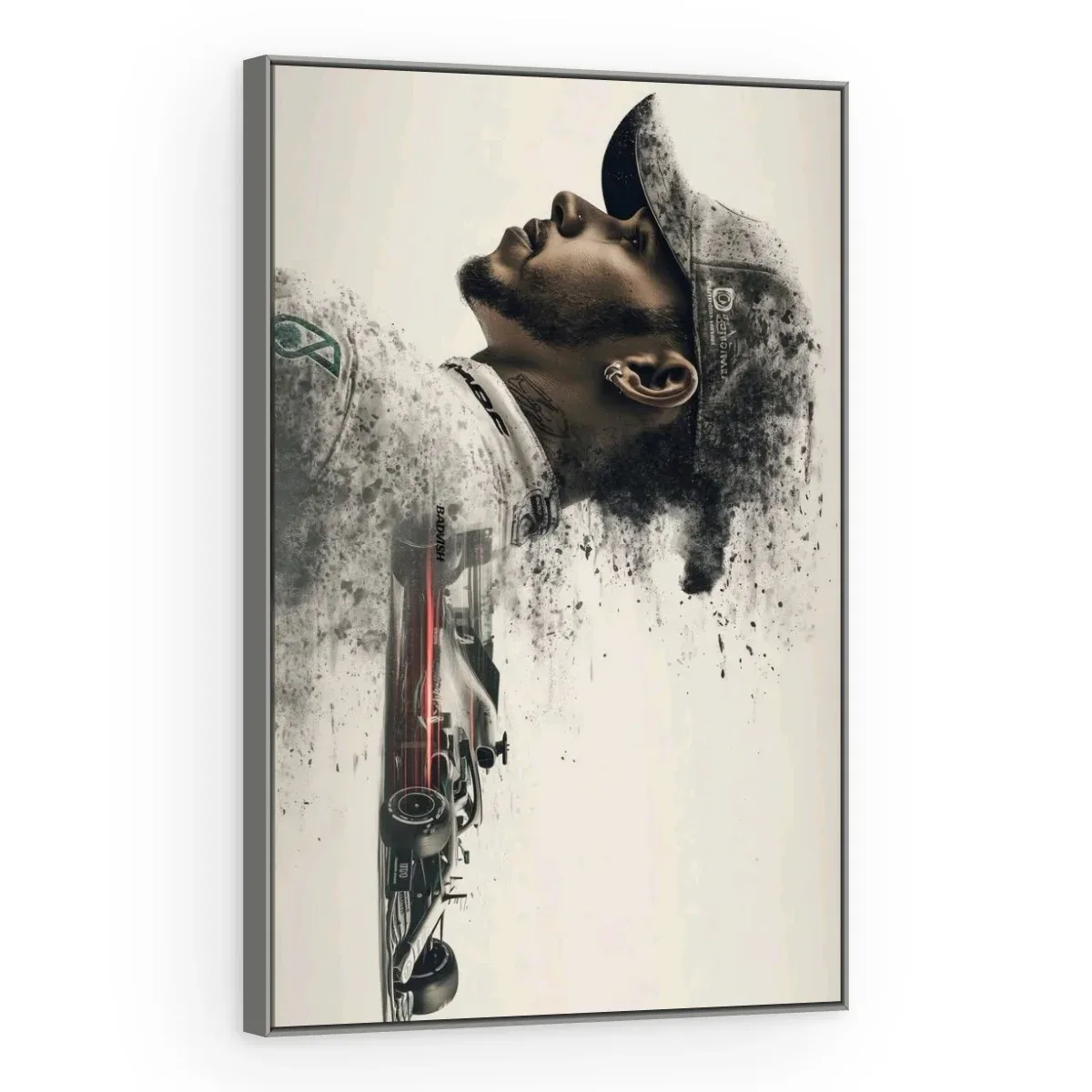 Quadro Decorativo Canvas Hamilton Artístico - FM0009