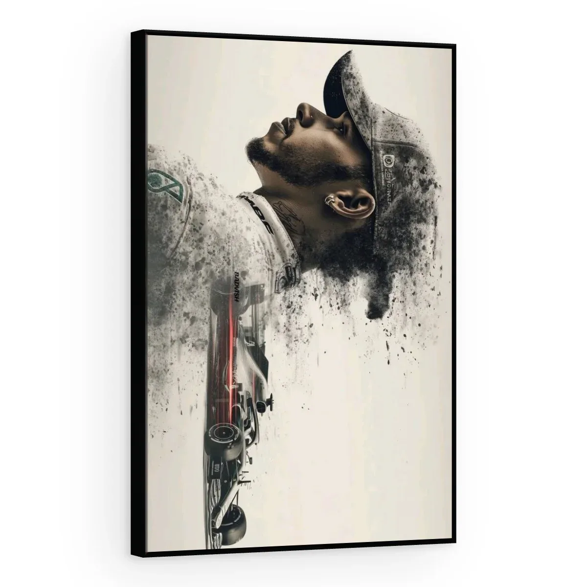 Quadro Decorativo Canvas Hamilton Artístico - FM0009