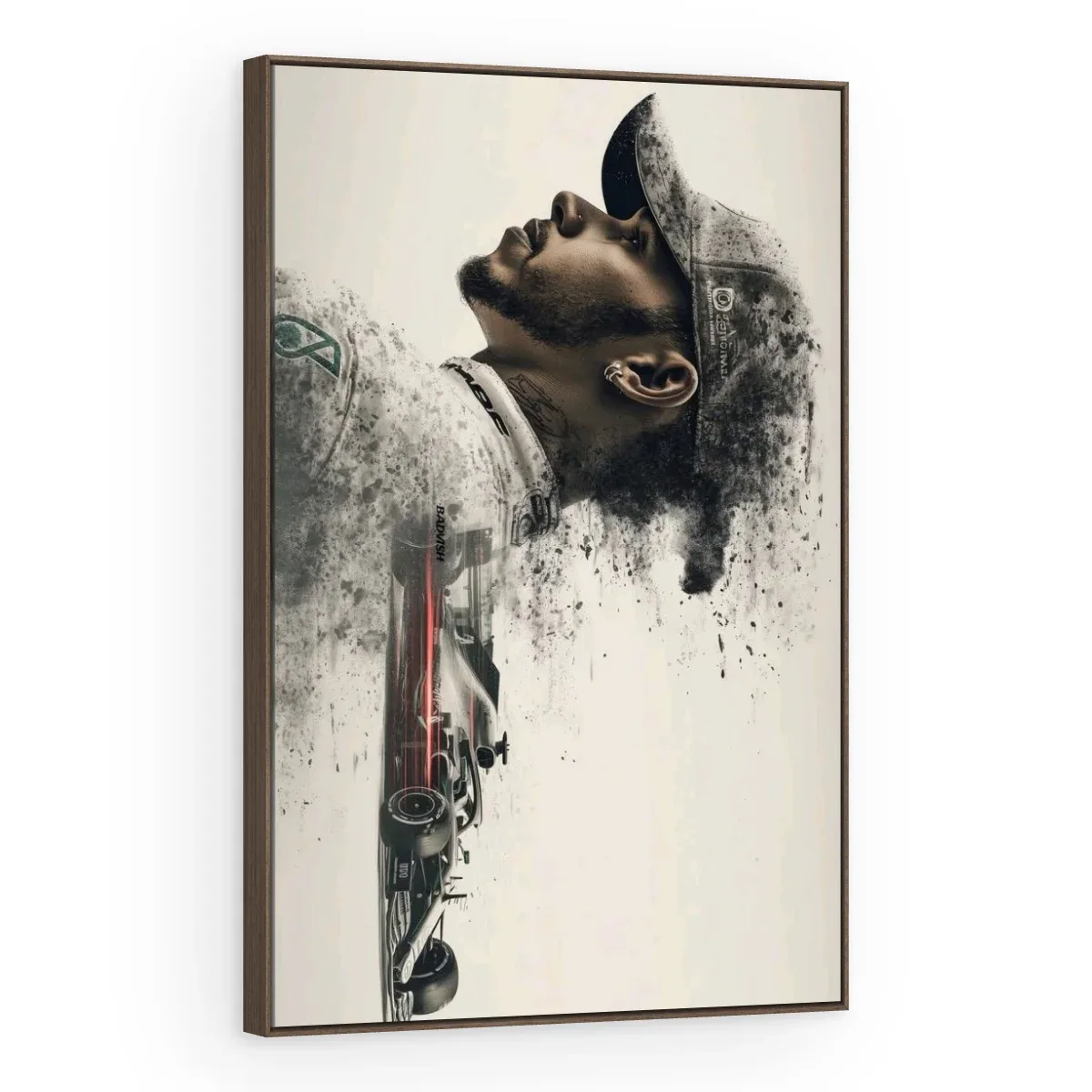 Quadro Decorativo Canvas Hamilton Artístico - FM0009