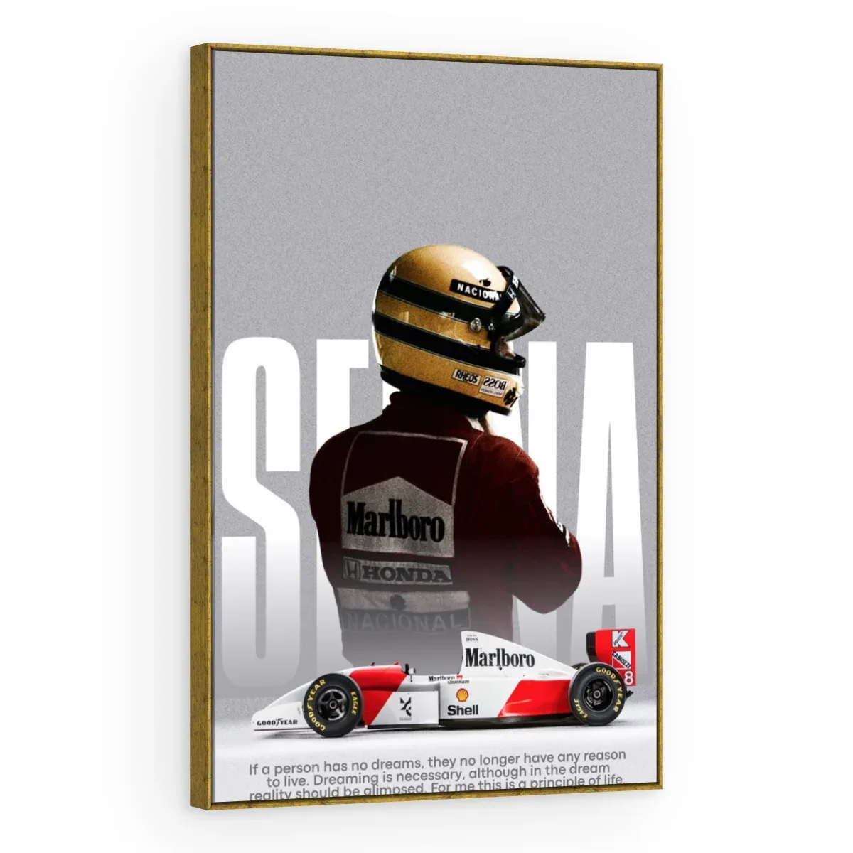 Quadro Decorativo Canvas Senna Moderno - FM0012