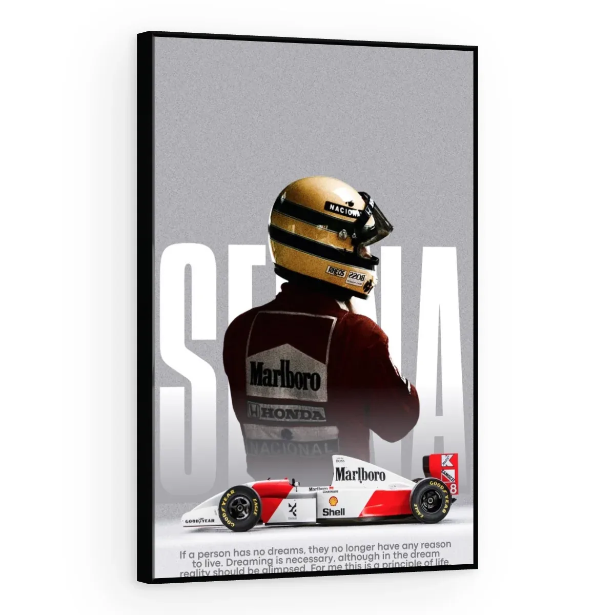 Quadro Decorativo Canvas Senna Moderno - FM0012