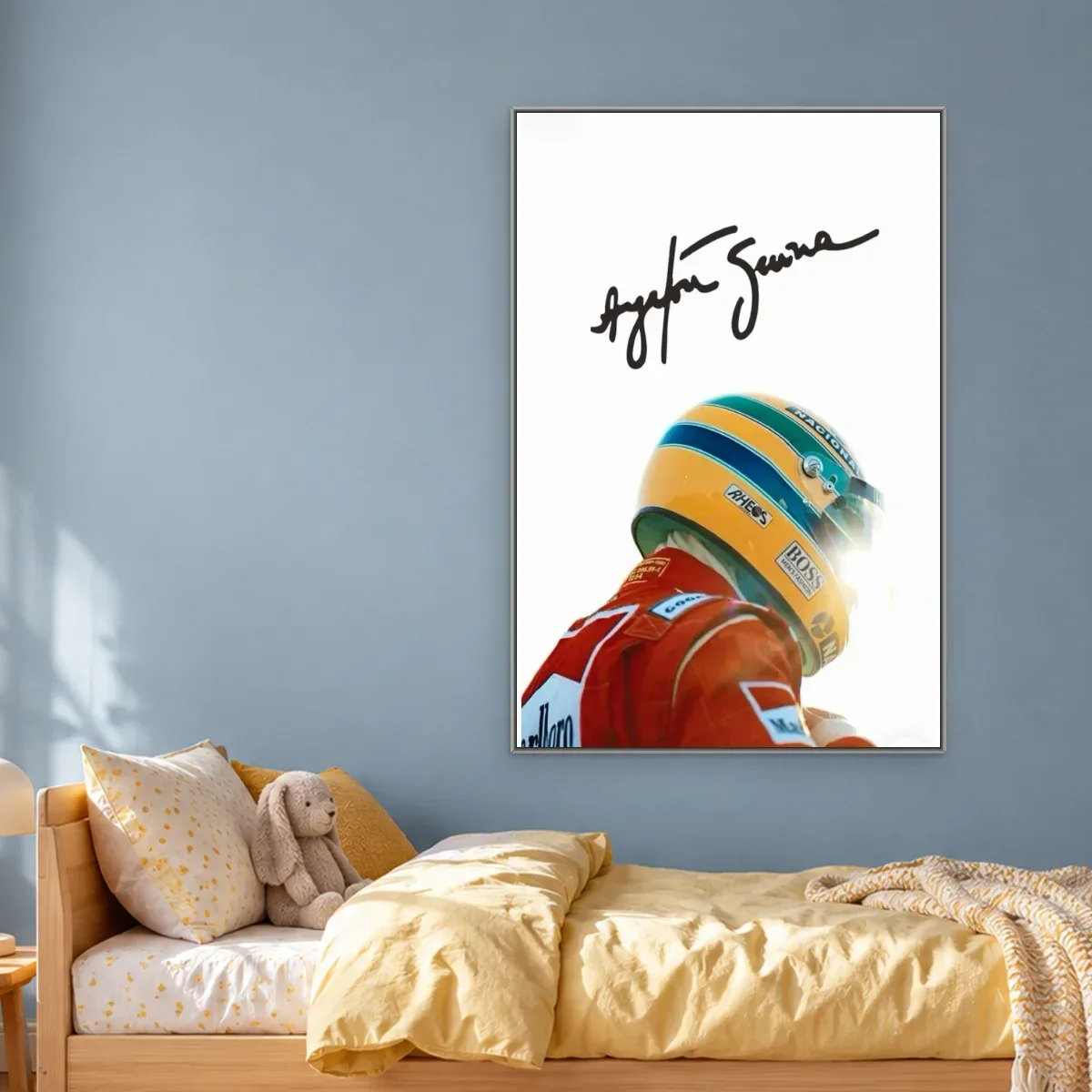 Quadro Decorativo Canvas Senna Autógrafo - FM0016
