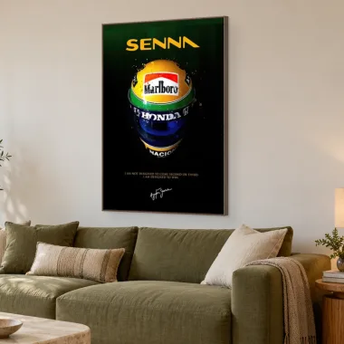 Quadro Decorativo Canvas Capacete Lendário - FM0018